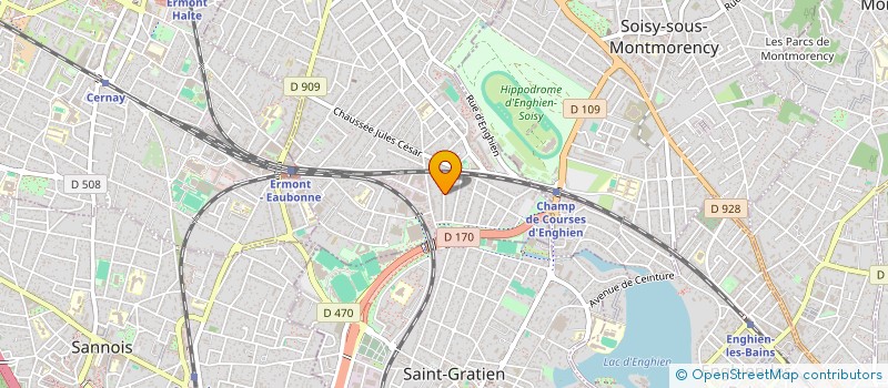 localisation de l'entreprise SCI DU 27-29 RUE DES AMIRAUX à EAUBONNE