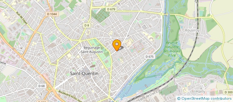 localisation de l'entreprise SCI DU 27 AVENUE FAIDHERBE à SAINT-QUENTIN