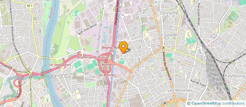 localisation de l'entreprise SCI DU 27 CHEMIN DU PRAT LONG  TOULOUSE