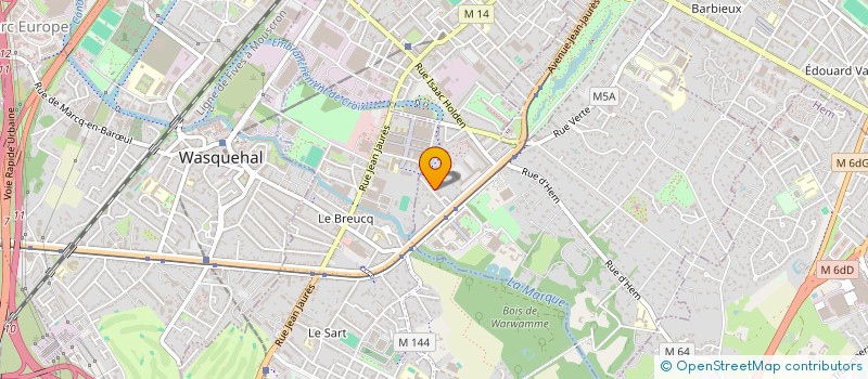 localisation de l'entreprise SCI DU 27 DE LA RUE DES SABLONS à CROIX
