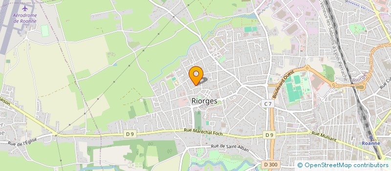 localisation de l'entreprise SCI DU 27 R ST ALBAN à RIORGES