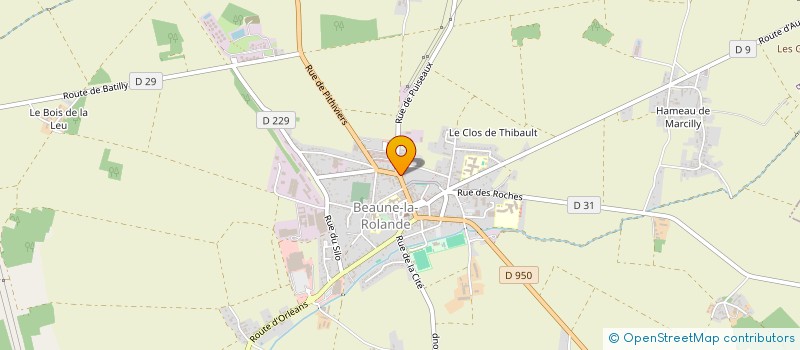 localisation de l'entreprise SCI DU 27 RUE DE BAGNOLET à BEAUNE-LA-ROLANDE