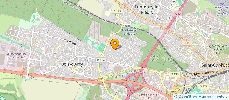 localisation de l'entreprise SCI DU 27 RUE DE LA PAIX A BOIS D'ARCY à BOIS-D'ARCY