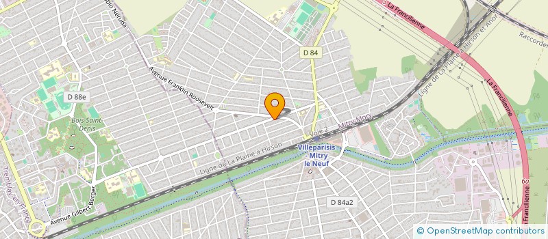 localisation de l'entreprise SCI DU 27 RUE DE VERDUN  MITRY-MORY