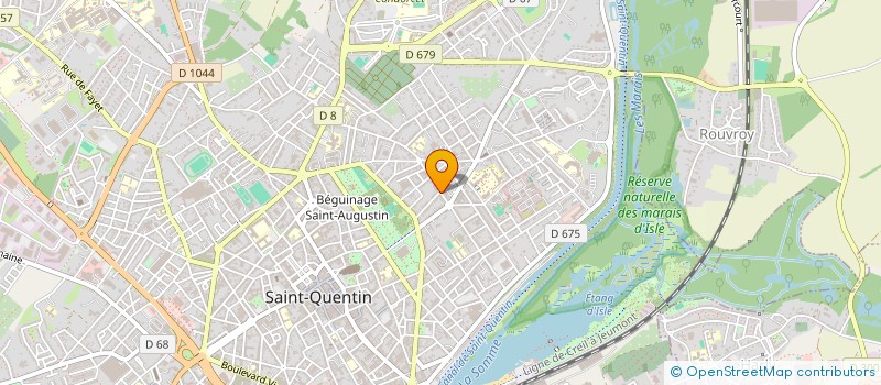 localisation de l'entreprise SCI DU 27 RUE DES MACONS à SAINT-QUENTIN