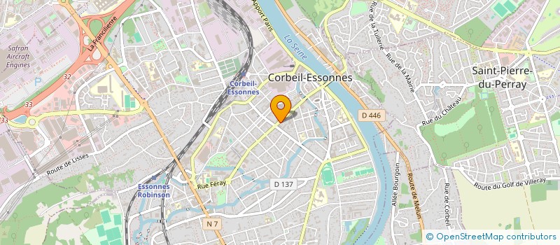 localisation de l'entreprise SCI DU 27 RUE FERAY  CORBEIL-ESSONNES