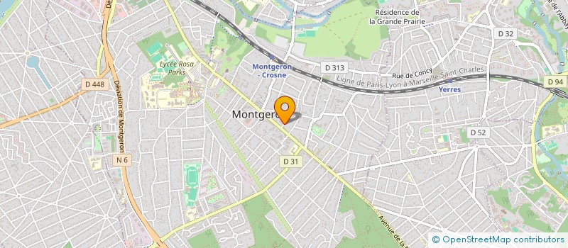 localisation de l'entreprise SCI DU 27 RUE GASSENDI à MONTGERON
