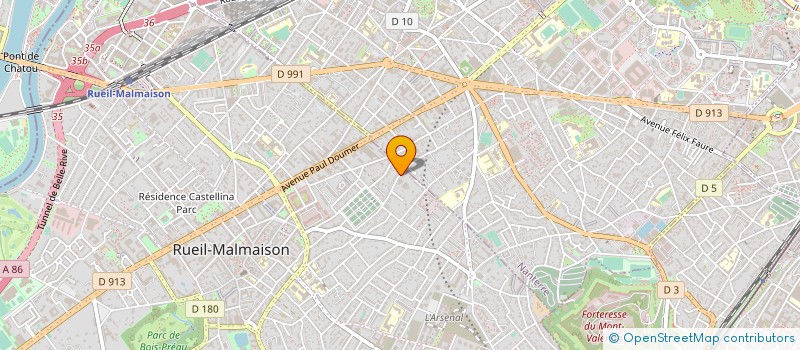 localisation de l'entreprise SCI DU 27 RUE HENRI REGNAULT à RUEIL-MALMAISON