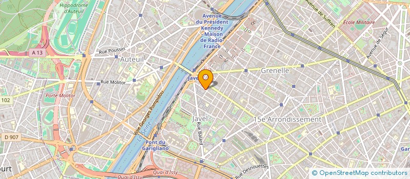 localisation de l'entreprise SCI DU 27 SEBASTIEN MERCIER à PARIS
