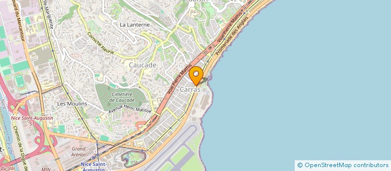 localisation de l'entreprise SCI DU 272 AV DE LA CALIFORNIE à NICE