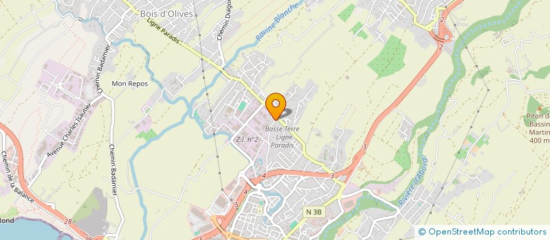 localisation de l'entreprise SCI DU 28 EME à SAINT-PIERRE
