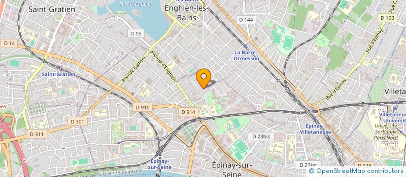 localisation de l'entreprise SCI DU 28 R D ORMESSON à EPINAY-SUR-SEINE