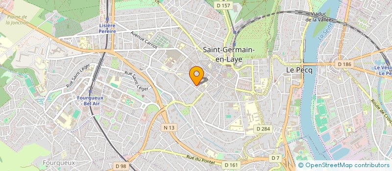 localisation de l'entreprise SCI DU 28 R DE POISSY à SAINT-GERMAIN-EN-LAYE