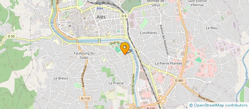 localisation de l'entreprise SCI DU 28 RUE ALPHONSE DAUDET  ALES