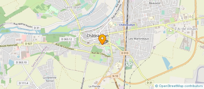 localisation de l'entreprise SCI DU 28 RUE ANDRE GILLET à CHATEAUDUN