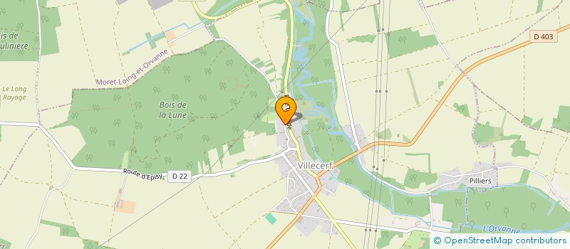 localisation de l'entreprise SCI DU 28 RUE DE L EGLISE  MORET-LOING-ET-ORVANNE