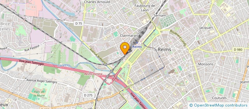 localisation de l'entreprise SCI DU 28 RUE DE TRIANON  REIMS