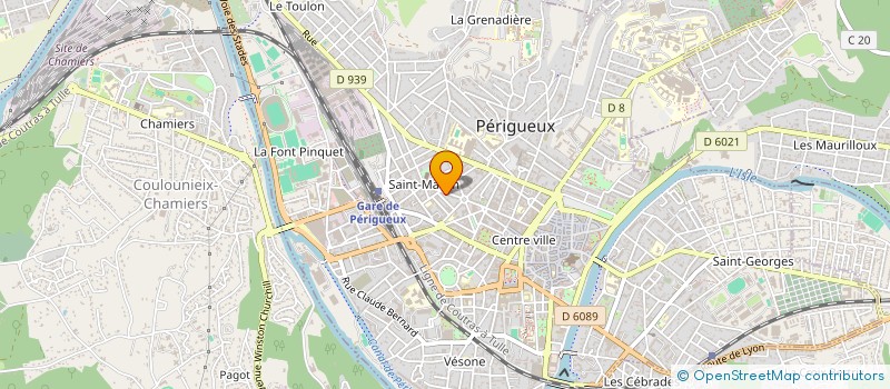 localisation de l'entreprise SCI DU 28 RUE LAMARTINE à PERIGUEUX