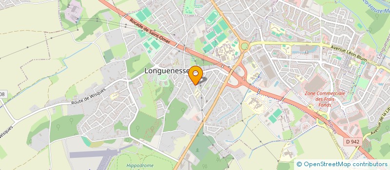 localisation de l'entreprise SCI DU 28 SEPTEMBRE  LONGUENESSE