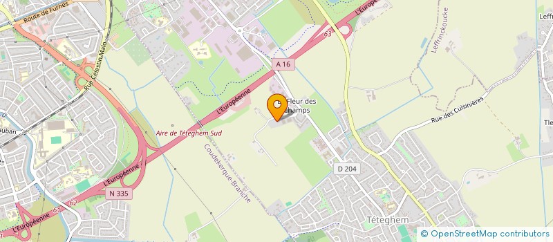 localisation de l'entreprise SCI DU 2804  TETEGHEM-COUDEKERQUE-VILLAGE