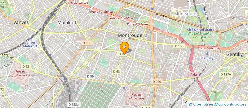 localisation de l'entreprise SCI DU 28BIS ET 30 AVENUE DE LA REPUBLIQUE à MONTROUGE