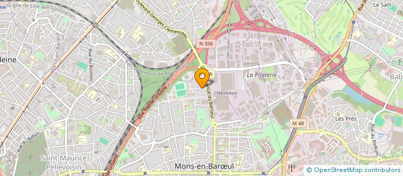 localisation de l'entreprise SCI DU 29  MONS-EN-BARUL