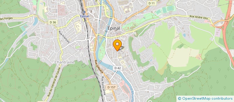 localisation de l'entreprise SCI DU 29 AV DE LA FONTENELLE à EPINAL