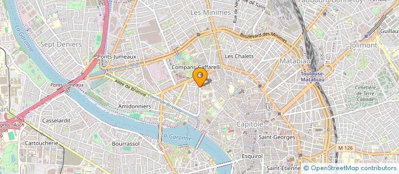 localisation de l'entreprise SCI DU 29 AVENUE DE LAUTREC à TOULOUSE