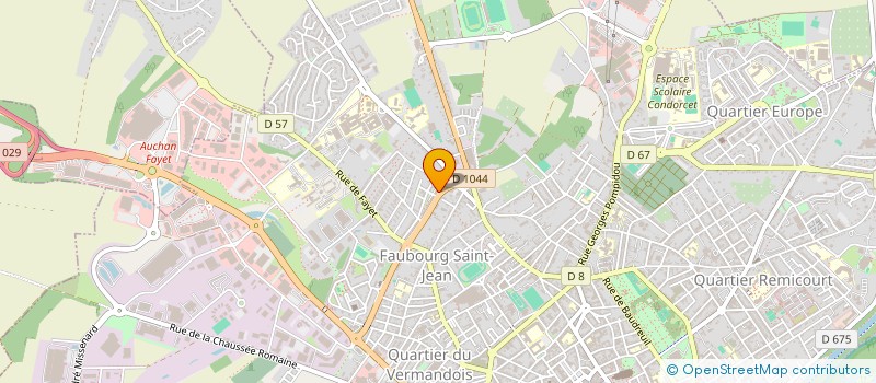 localisation de l'entreprise SCI DU 29 BOULEVARD PIERRET à SAINT-QUENTIN