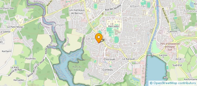 localisation de l'entreprise SCI DU 29 JUIN à VANNES