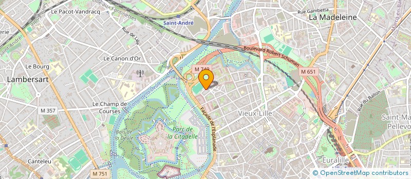 localisation de l'entreprise SCI DU 29 NOVEMBRE à LILLE