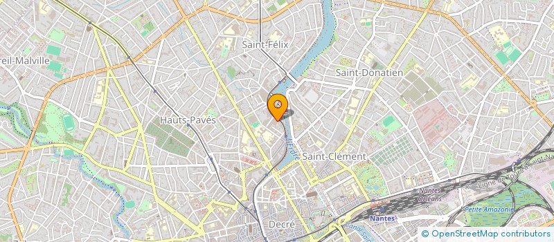 localisation de l'entreprise SCI DU 29 QUAI DE VERSAILLES  NANTES