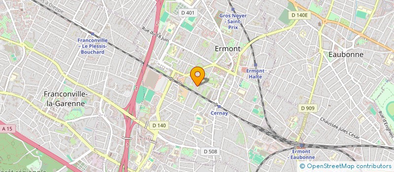 localisation de l'entreprise SCI DU 29 R DES MARAIS A ST GRATIEN à ERMONT