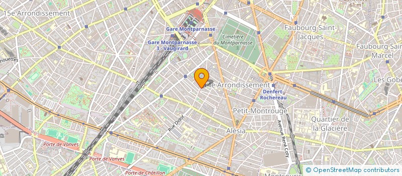 localisation de l'entreprise SCI DU 29 R DIDOT à PARIS