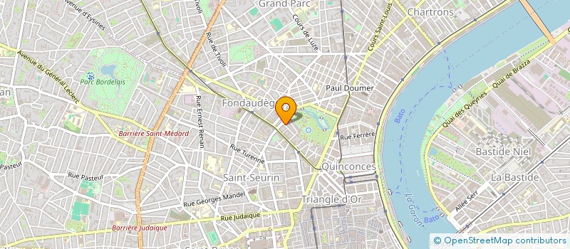 localisation de l'entreprise SCI DU 29 RUE ALBERT DE MUN  BORDEAUX