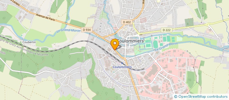 localisation de l'entreprise SCI DU 29 RUE D AVESNES à COULOMMIERS