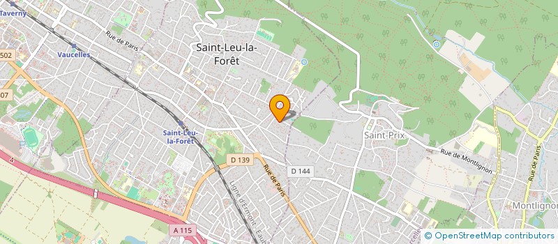 localisation de l'entreprise SCI DU 29 RUE DE BEAUCHAMP  TAVERNY