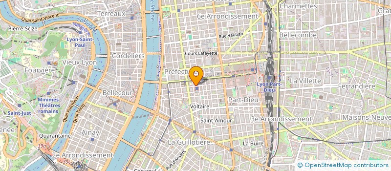 localisation de l'entreprise SCI DU 29 RUE DE L'ARBRE SEC  LYON