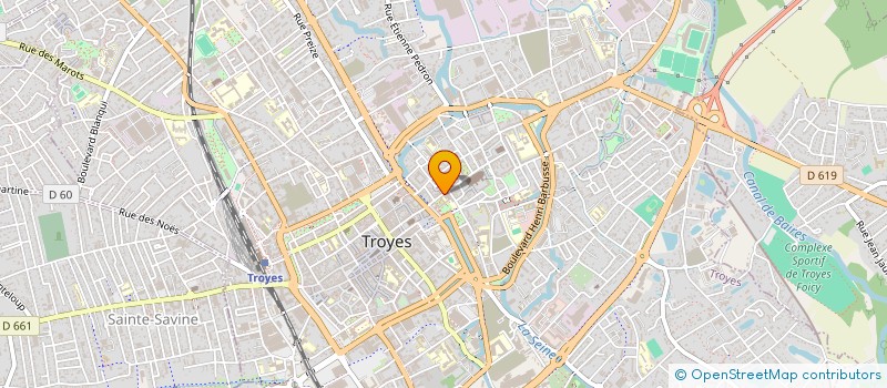 localisation de l'entreprise SCI DU 29 RUE DE LA CITE à TROYES