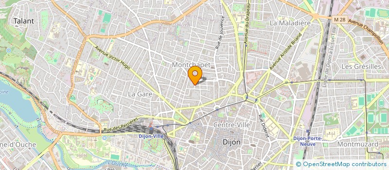 localisation de l'entreprise SCI DU 29 RUE JEANNIN à DIJON