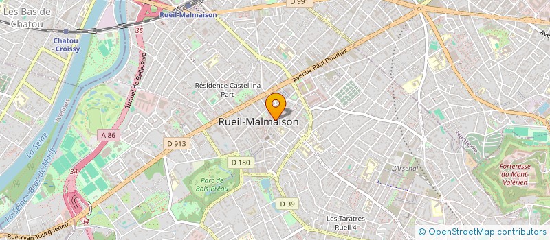 localisation de l'entreprise SCI DU 29 RUE MAUREPAS à RUEIL-MALMAISON