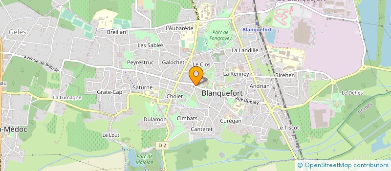 localisation de l'entreprise SCI DU 2PLACE DE L'EGLISE à BLANQUEFORT
