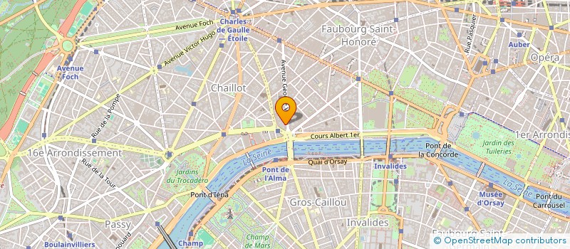 localisation de l'entreprise SCI DU 3 AV GEORGE V  PARIS