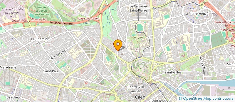 localisation de l'entreprise SCI DU 3 AVENUE DE COURSEULLES à CAEN