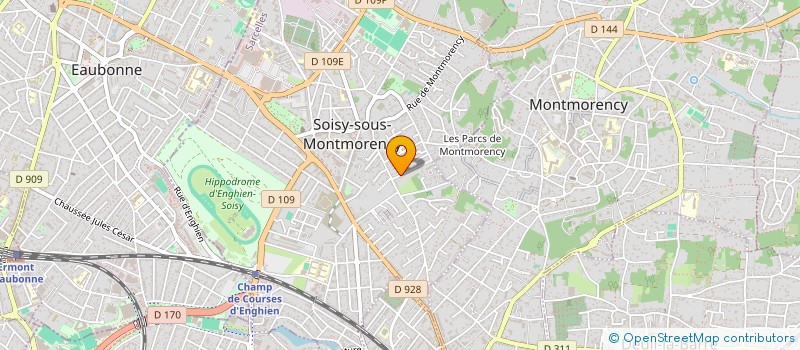 localisation de l'entreprise SCI DU 3 AVENUE MARTHE  SOISY-SOUS-MONTMORENCY