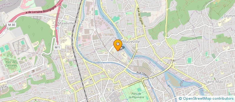 localisation de l'entreprise SCI DU 3 BIS  NANCY