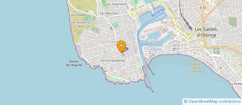 localisation de l'entreprise SCI DU 3 BOULEVARD DE LATTRE DE TASSIGNY à LES SABLES D'OLONNE