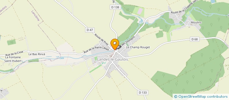 localisation de l'entreprise SCI DU 3 JUILLET  LANDES-LE-GAULOIS