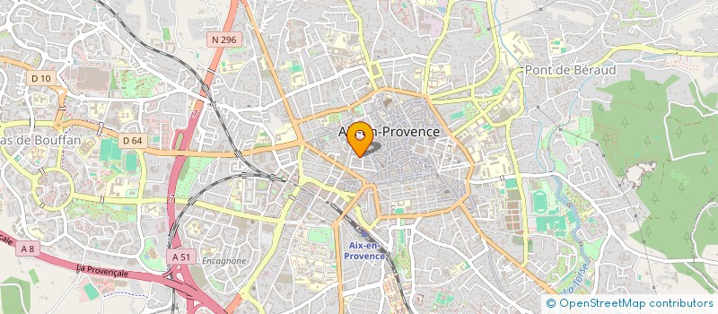 localisation de l'entreprise SCI DU 3 MAI à AIX-EN-PROVENCE