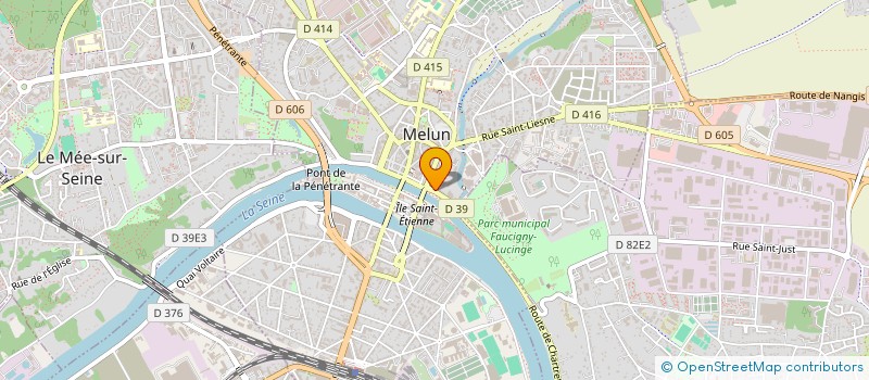 localisation de l'entreprise SCI DU 3 QUAI FOCH à MELUN